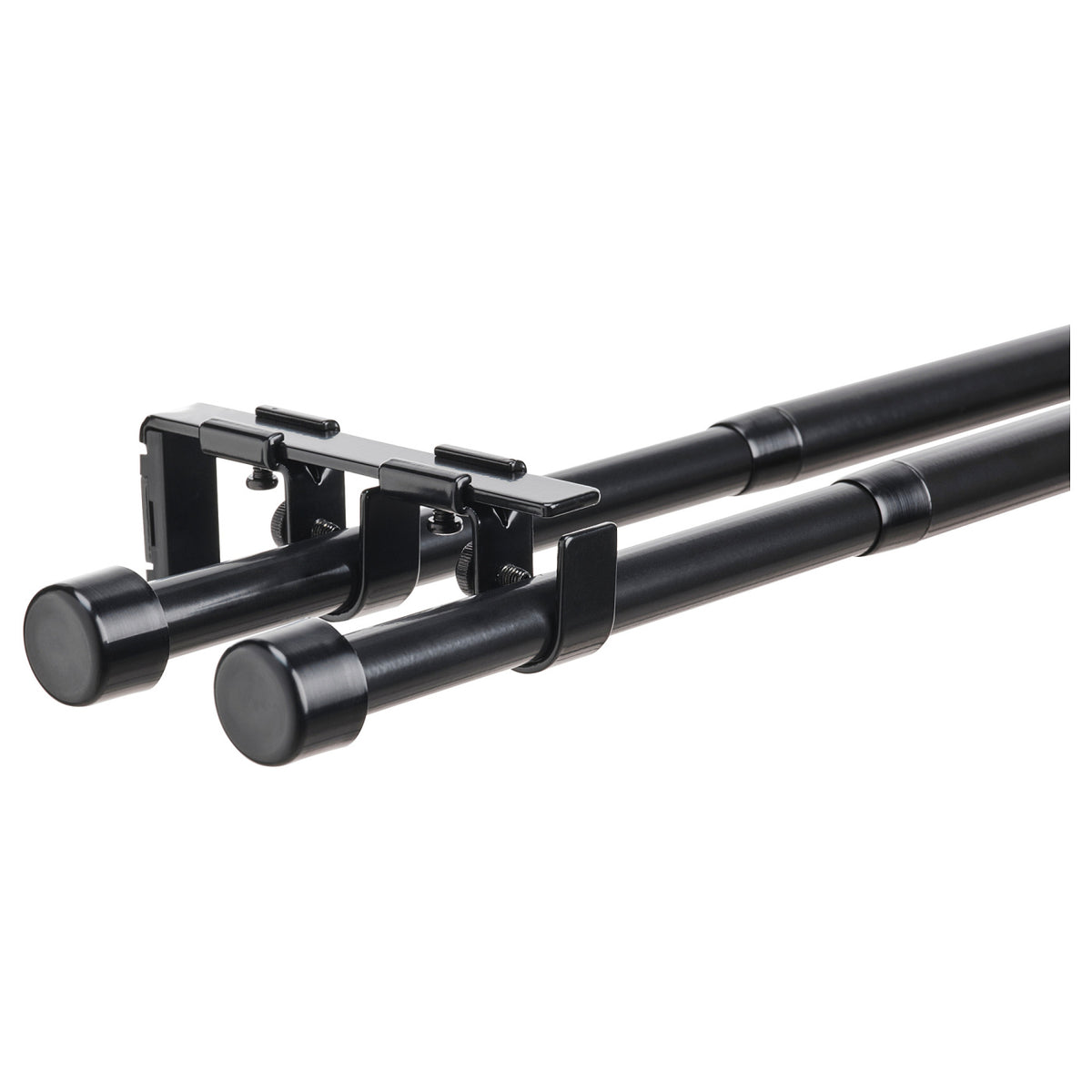 BEKRÄFTA double curtain rod set, 120-210 cm 19 mm