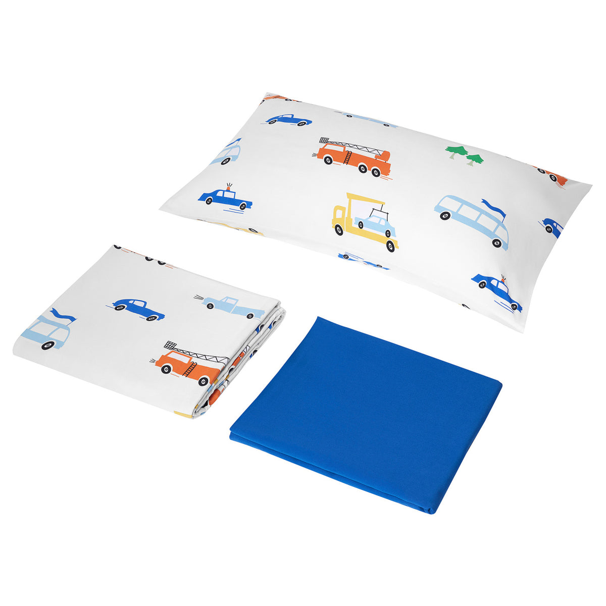 BERGFINK 3-piece bedlinen set with bag, 150x200/50x80 cm