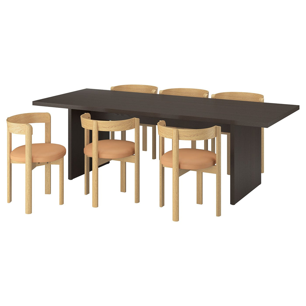 BERGSHYTTAN / STOCKHOLM 2025 table and 6 chairs