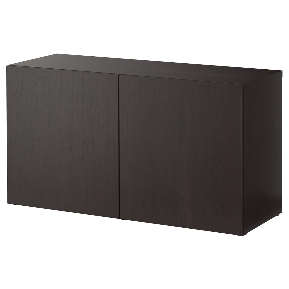 BESTÅ shelf unit with doors, 120x42x64 cm