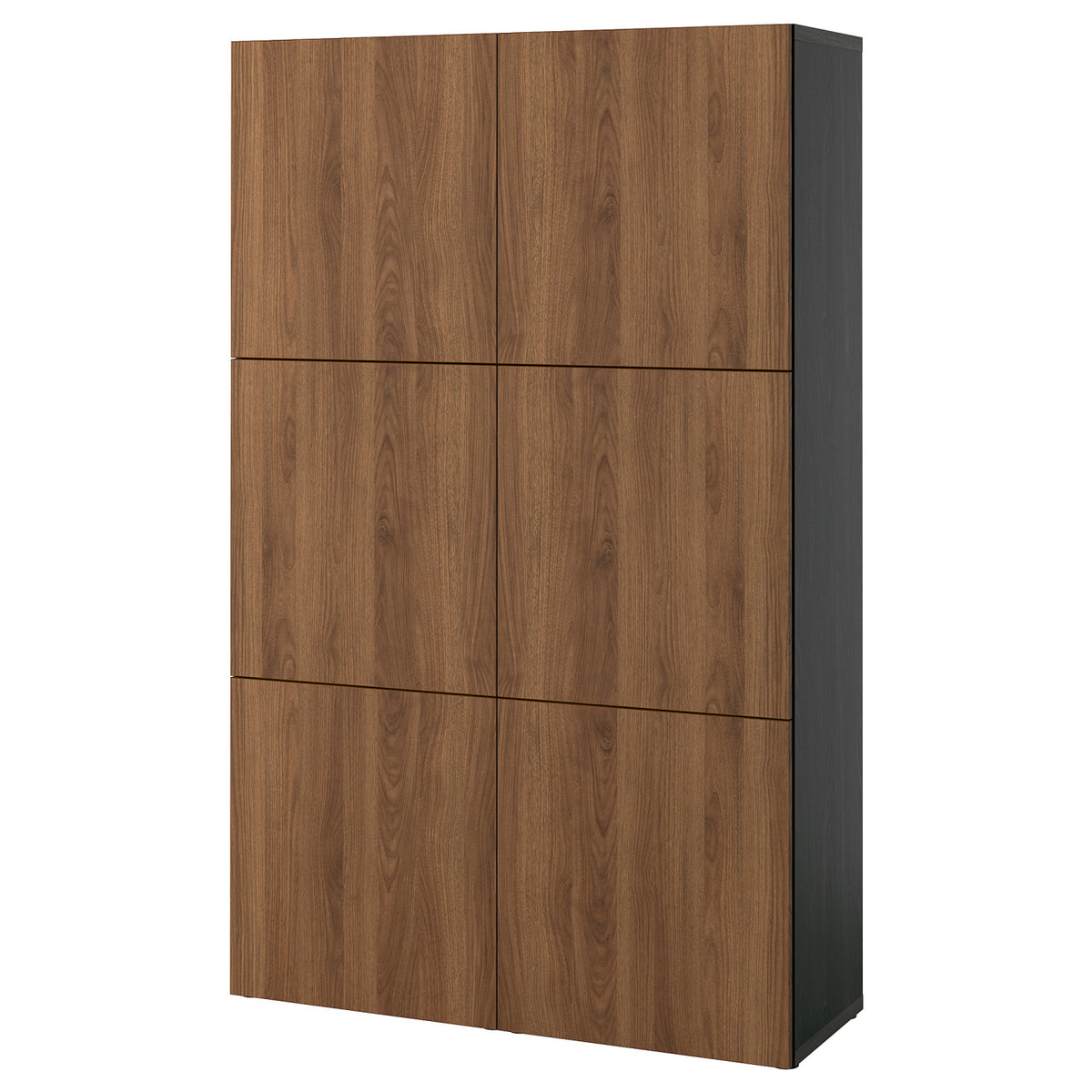 BESTÅ storage combination with doors, 120x42x193 cm