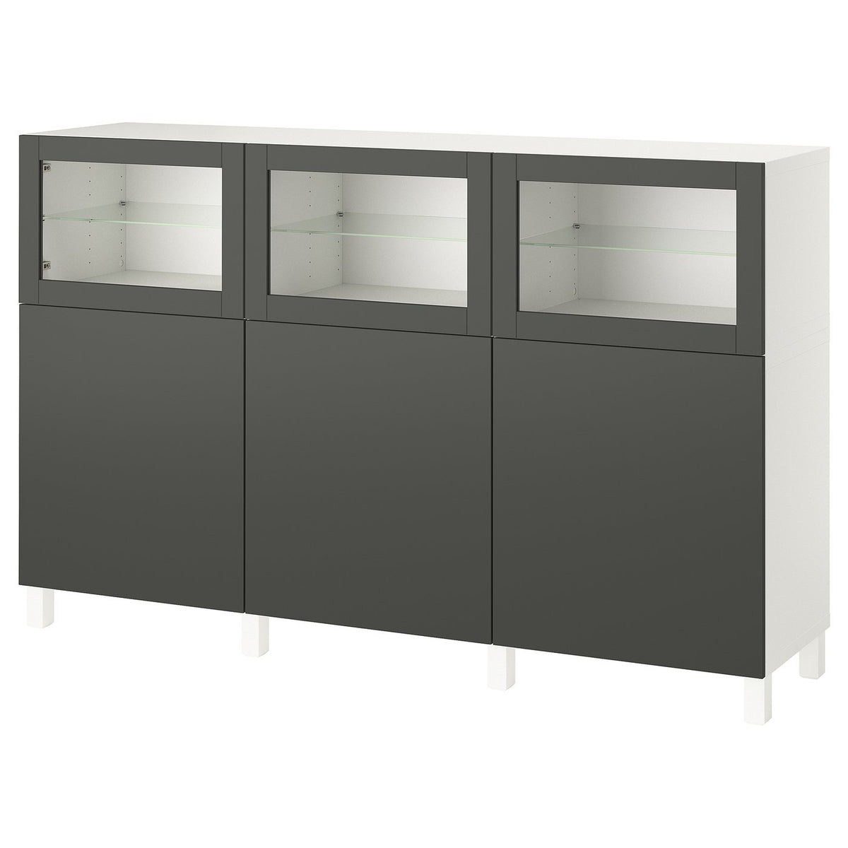 BESTÅ storage combination with doors