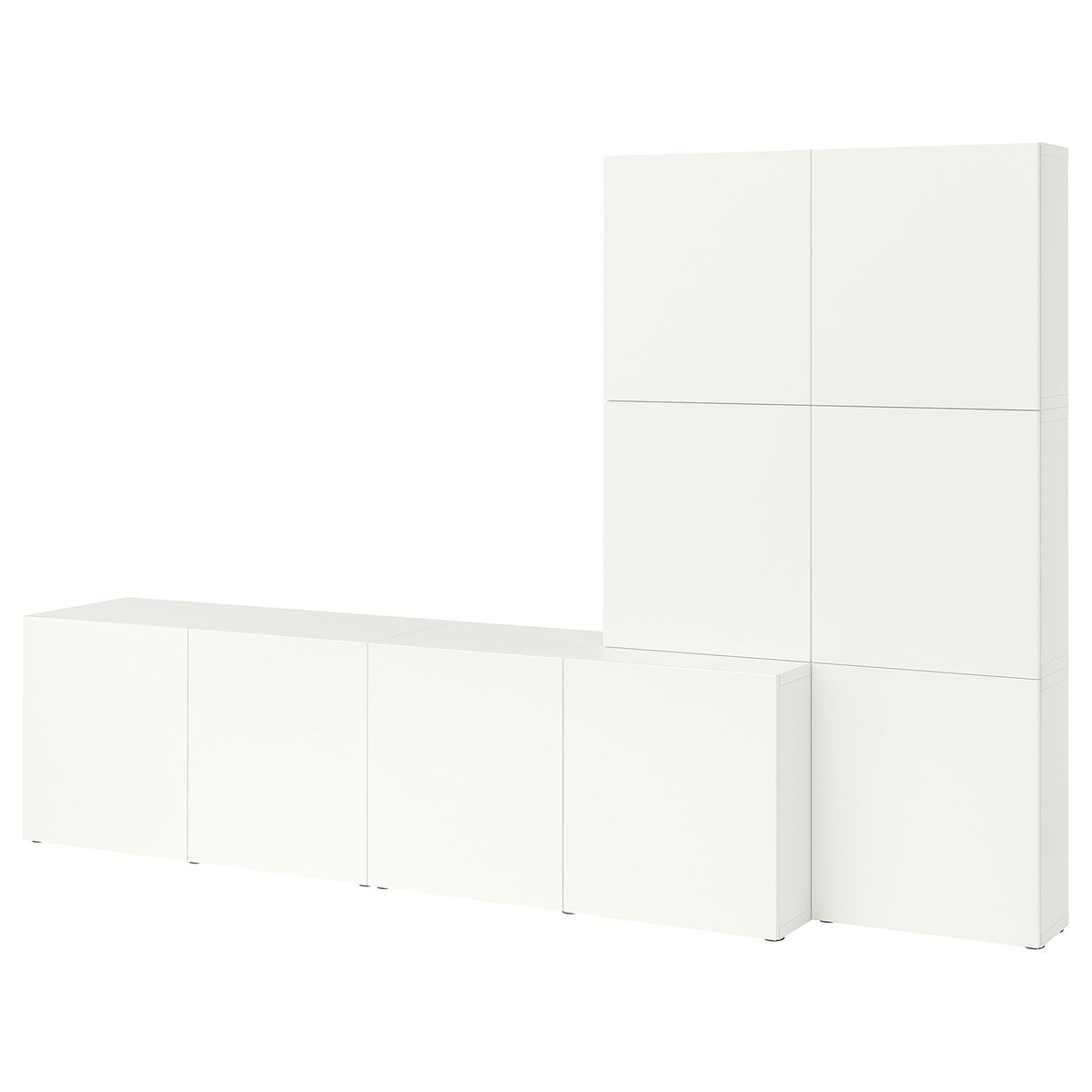BESTÅ storage combination with doors
