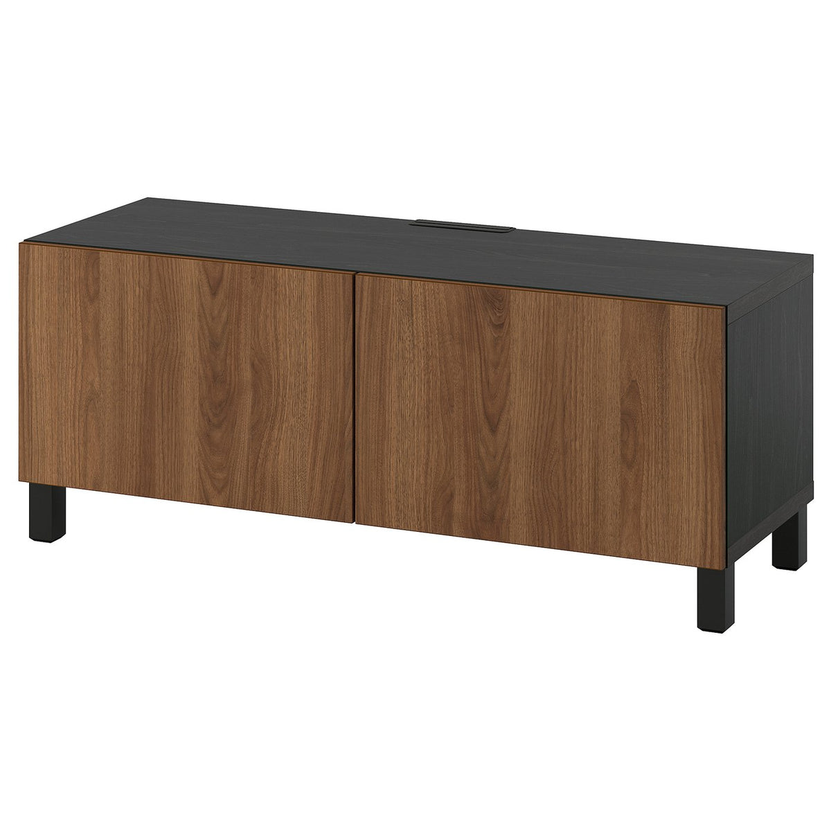 BESTÅ TV bench with doors