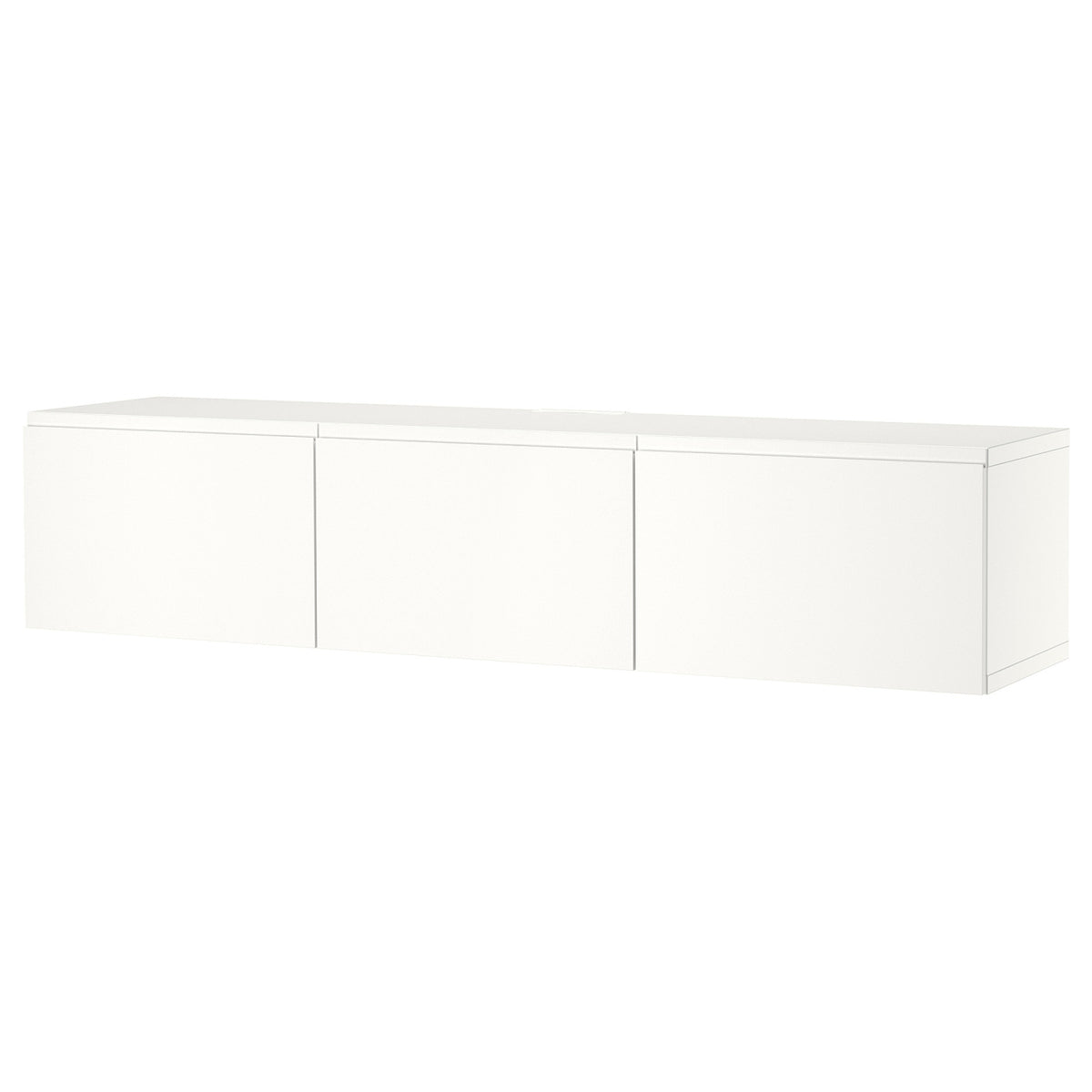 BESTÅ TV bench with doors, 180x42x38 cm