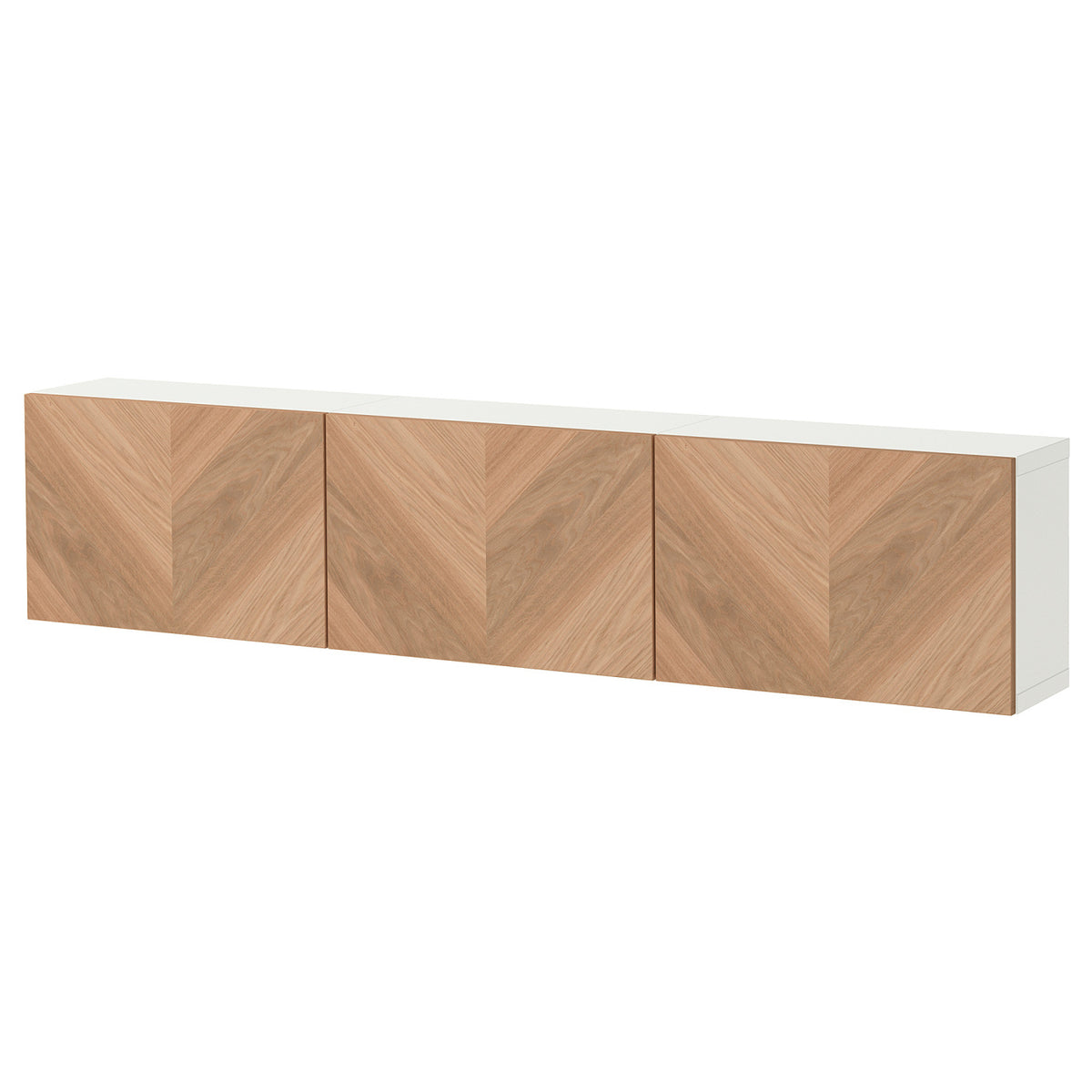 BESTÅ wall-mounted cabinet combination, 180x22x38 cm
