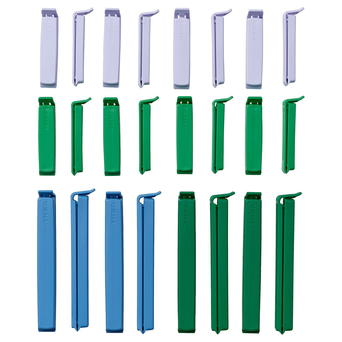 BEVARA Sealing clip, set of 24