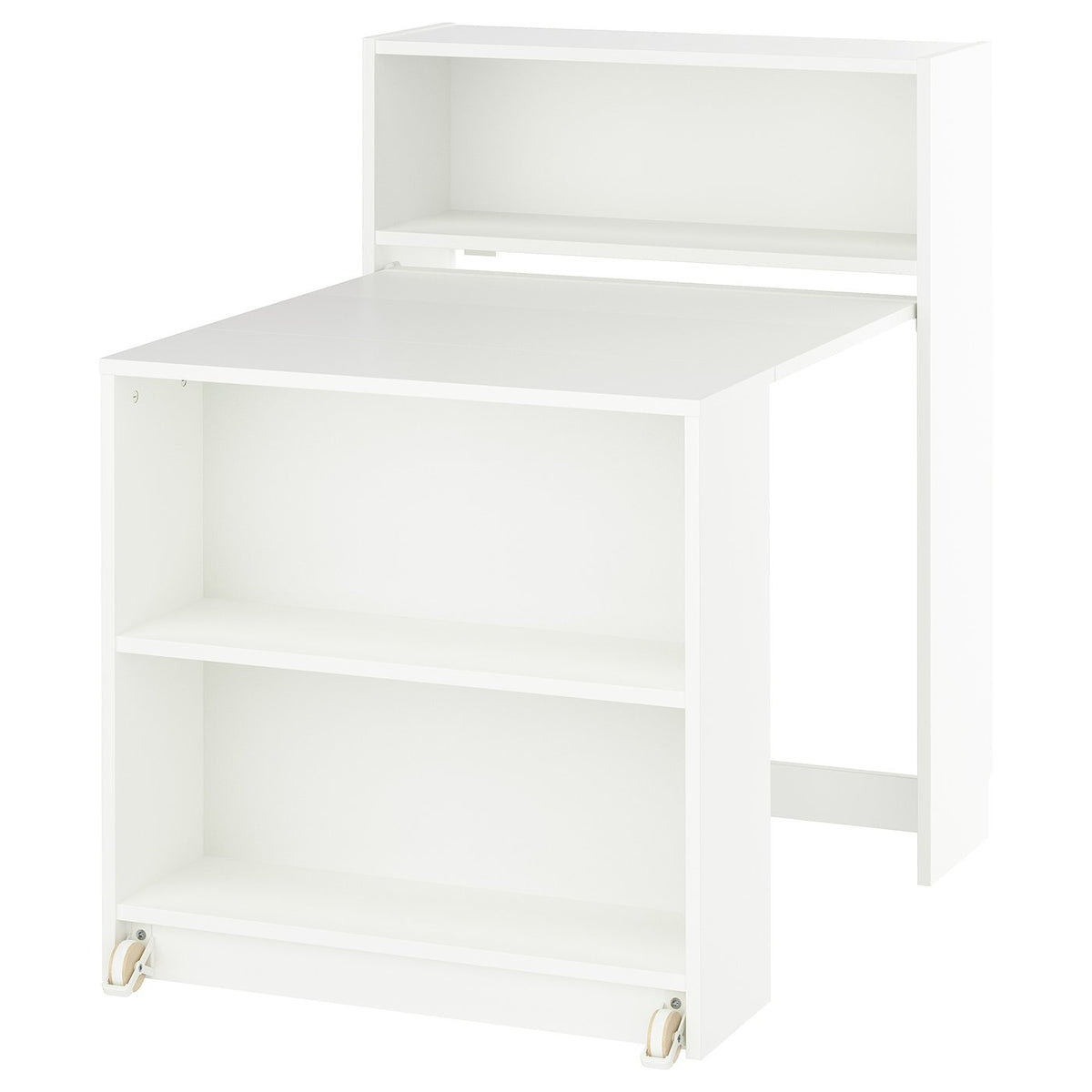 BILLY bookcase with foldable table