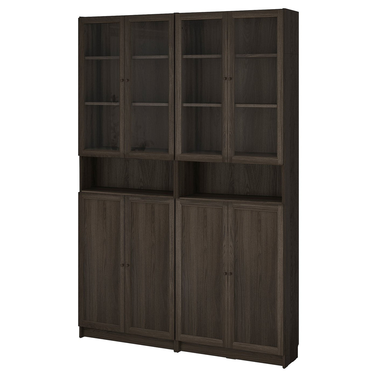 BILLY / OXBERG bookcase w height extension ut/drs
