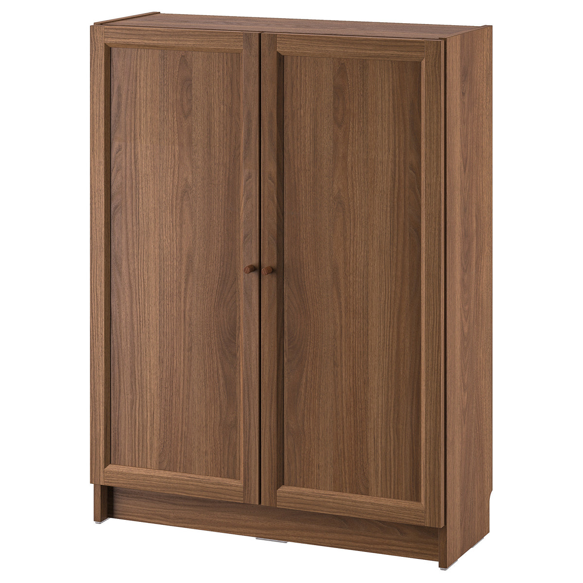 BILLY / OXBERG bookcase with doors, 80x30x106 cm