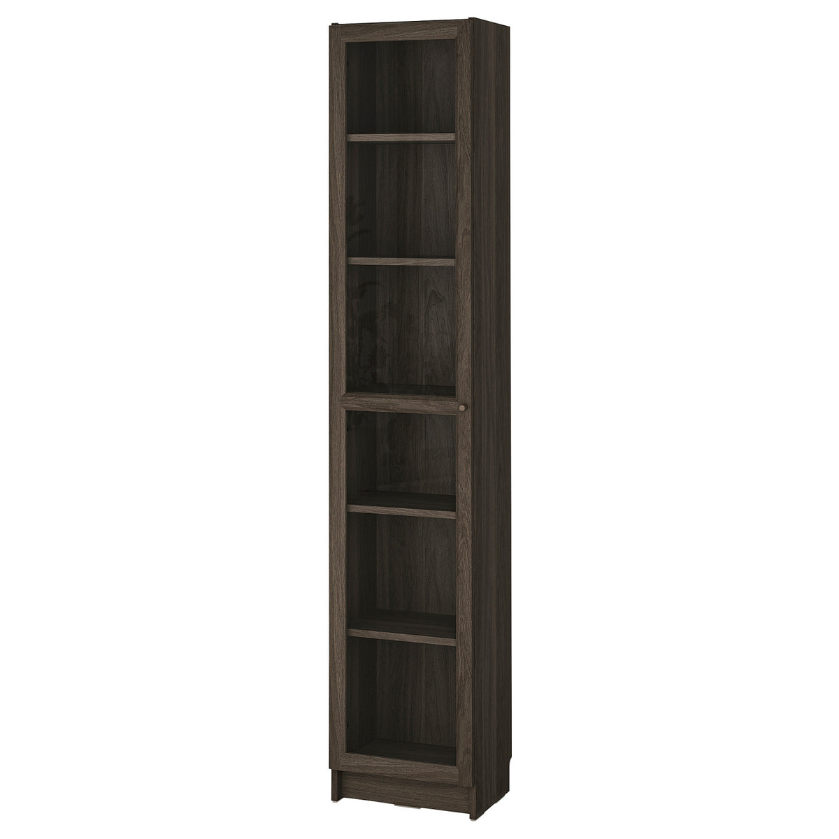 BILLY / OXBERG bookcase with glass door, 40x30x202 cm