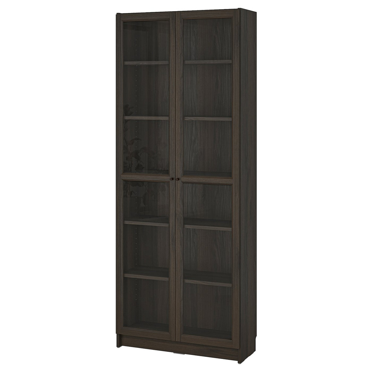 BILLY / OXBERG bookcase with glass doors