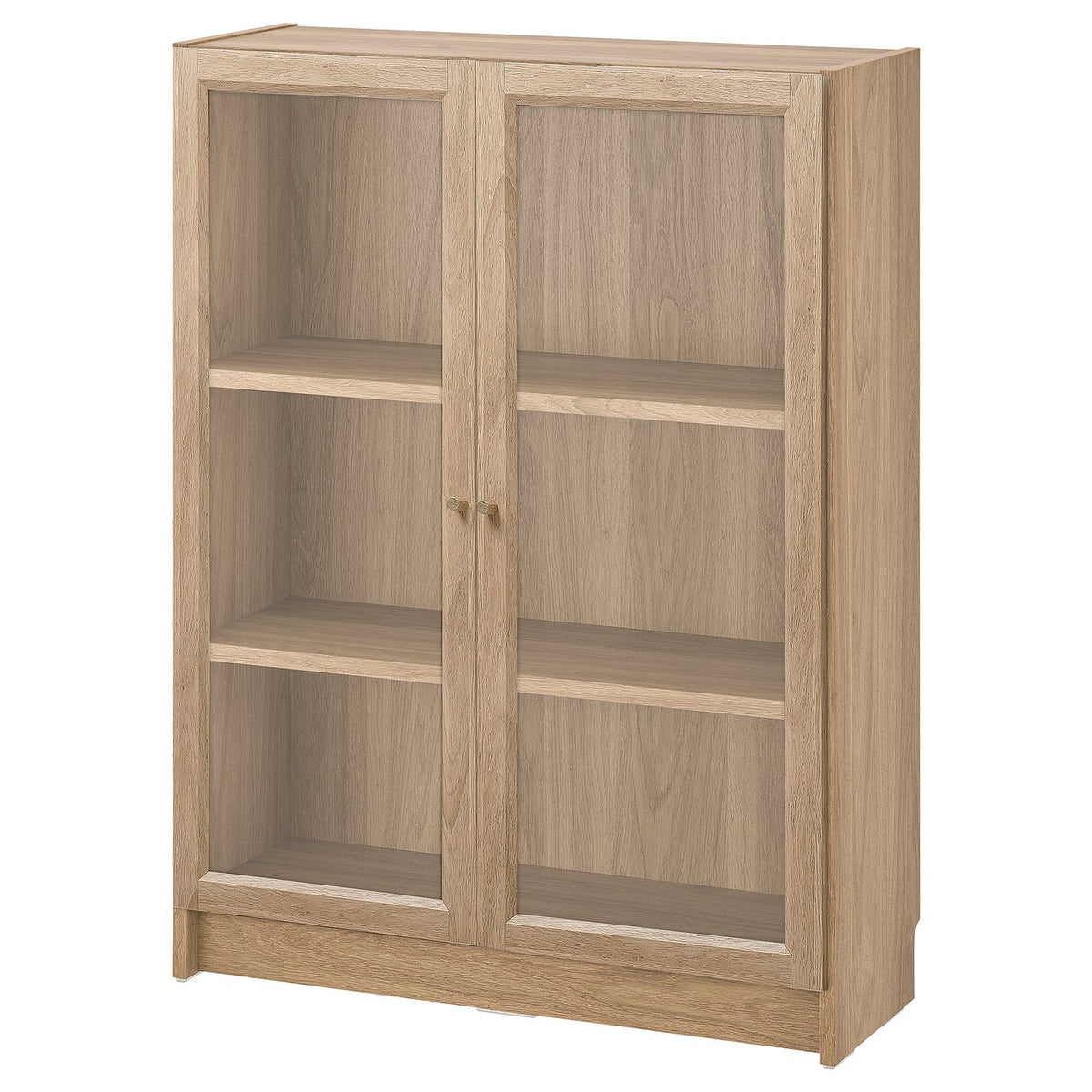 BILLY / OXBERG bookcase with glass doors