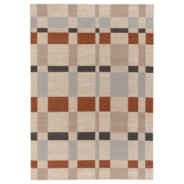 BLÅLJUS rug, flatwoven
