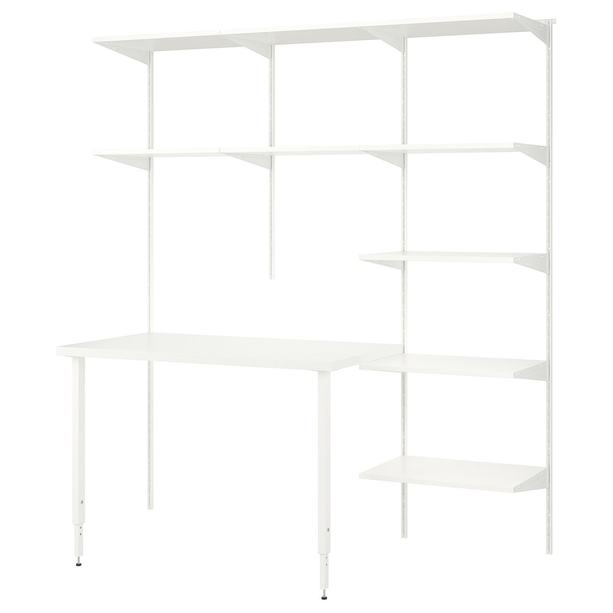 BOAXEL / LAGKAPTEN shelving unit with table top