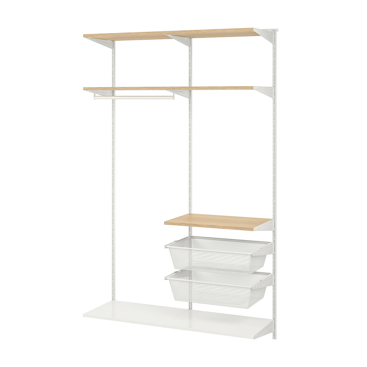 BOAXEL wardrobe combination, 125x40x201 cm