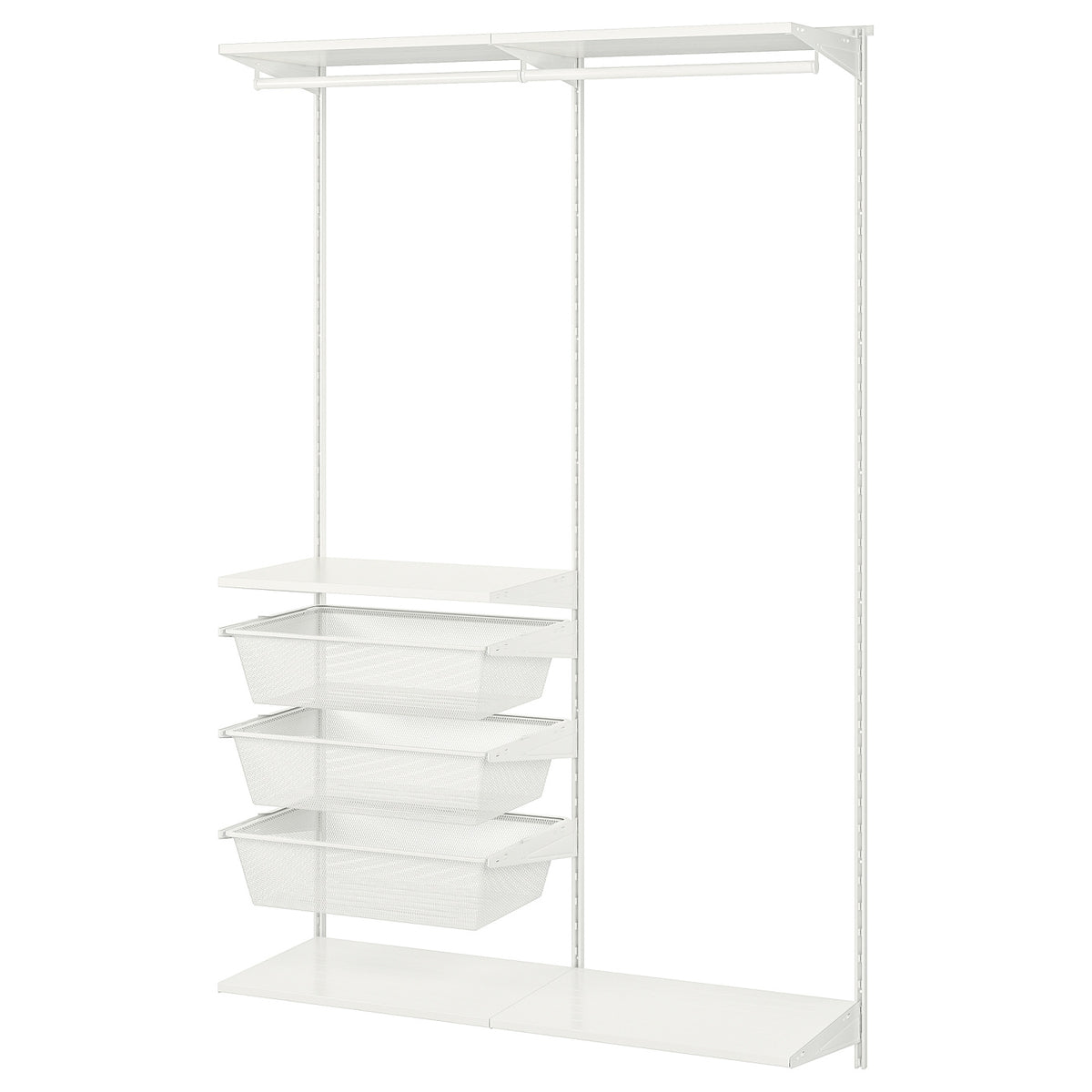BOAXEL wardrobe combination, 125x40x201 cm