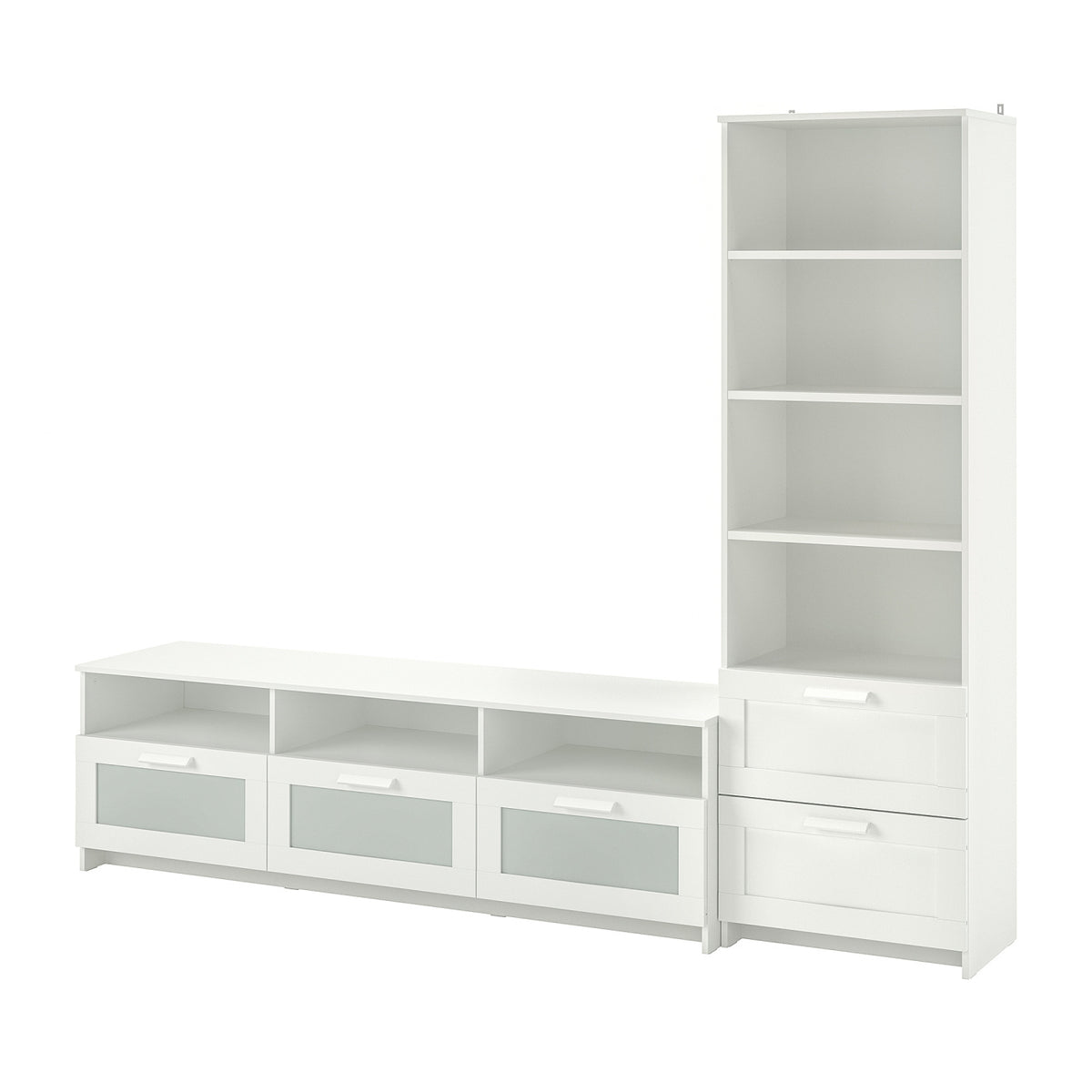 BRIMNES TV storage combination, 240x41x190 cm