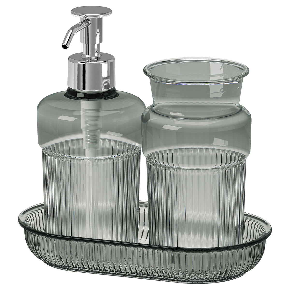 BROFJÄRDEN 3-piece bathroom set