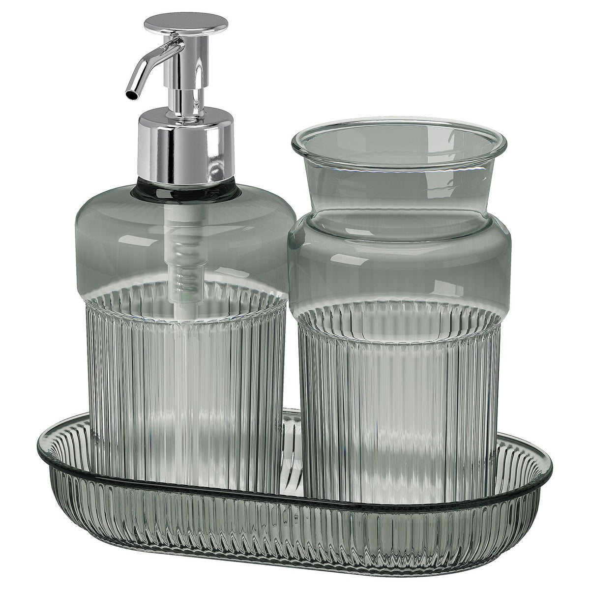 BROFJÄRDEN 3-piece bathroom set