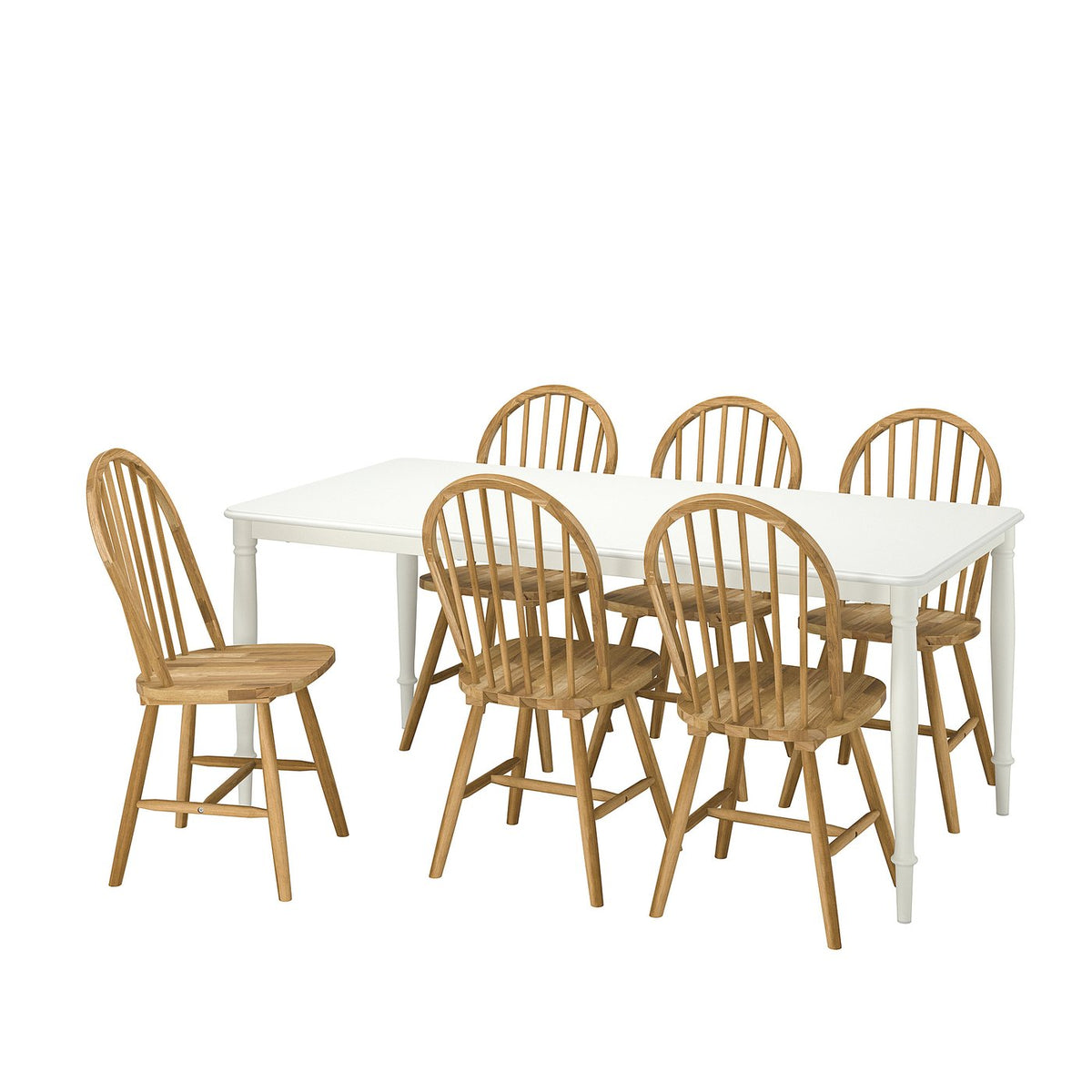 DANDERYD / SKOGSTA table and 6 chairs