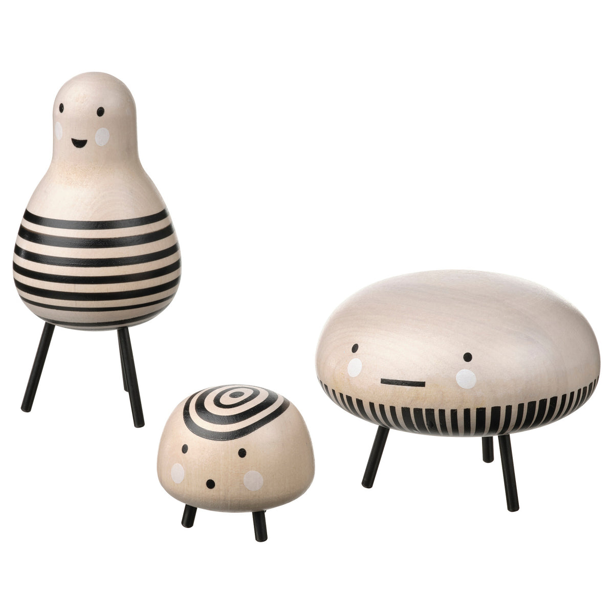 DVÄRGTALL decoration figure, set of 3