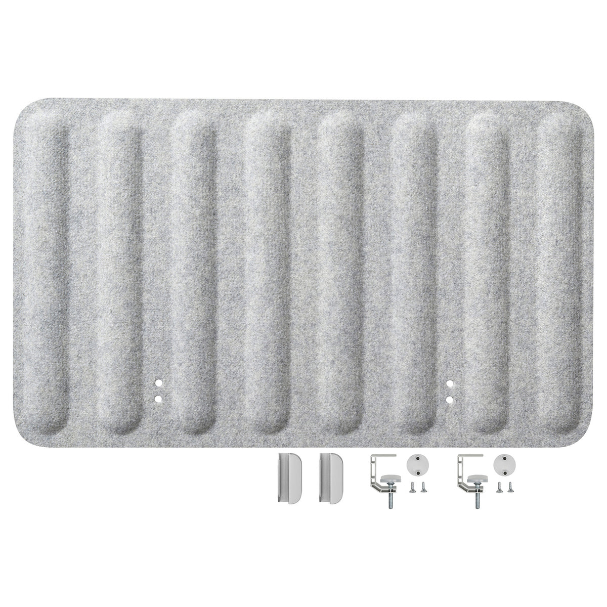 EILIF screen for desk, 80x48 cm