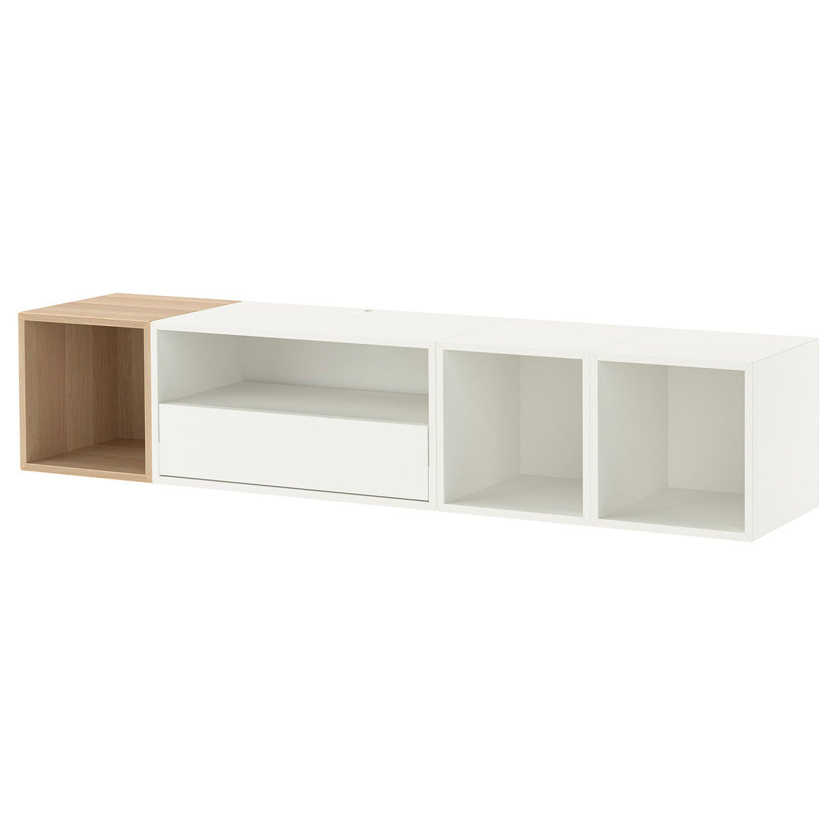 EKET media storage combination, 175x35x35 cm