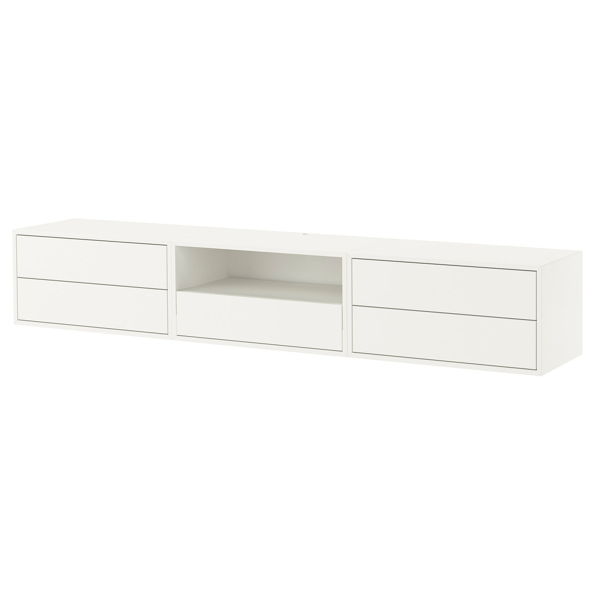 EKET media storage combination, 210x35x35 cm