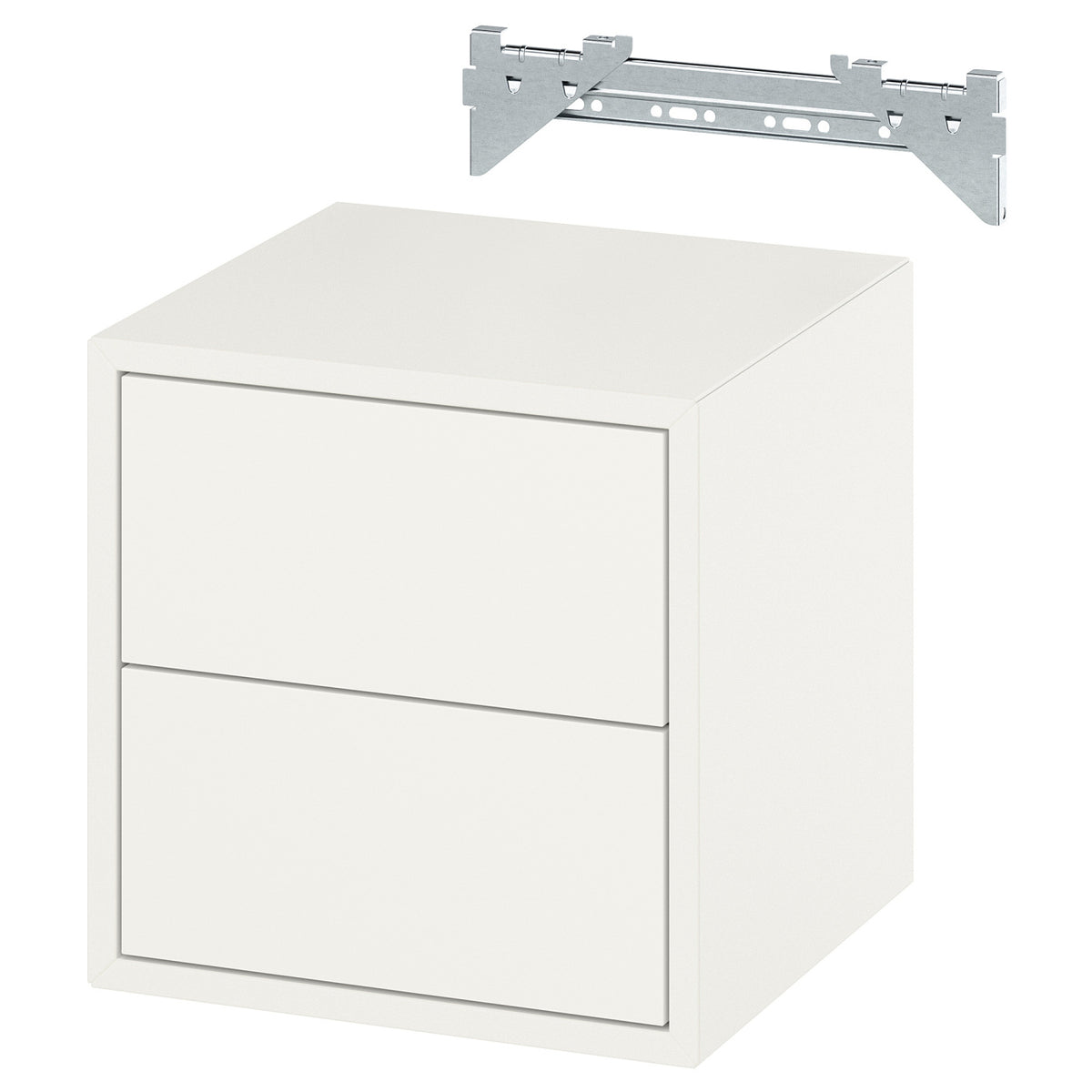 EKET wall cabinet with 2 drawers, 35x35x35 cm