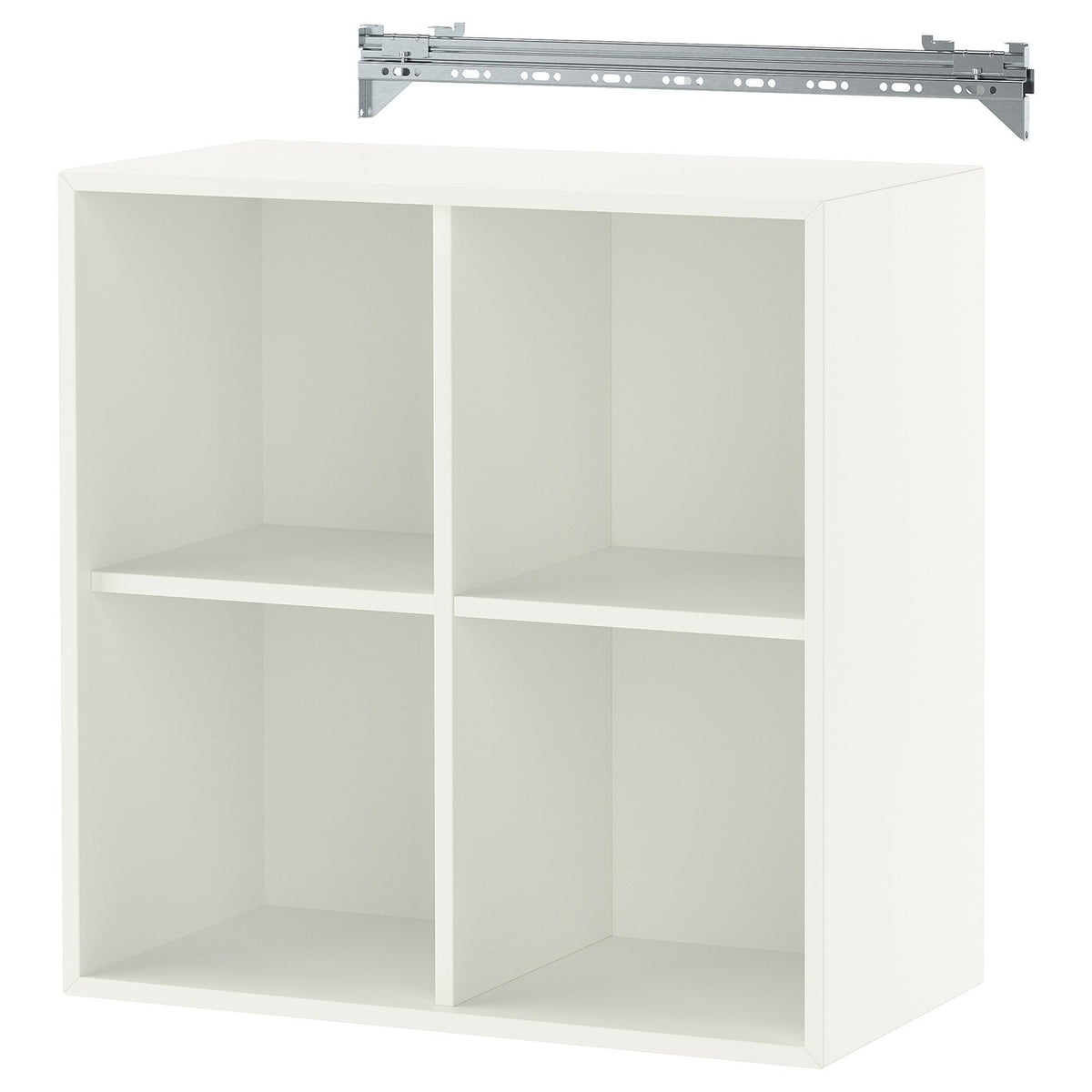 EKET wall-mounted shelving unit w 4 comp