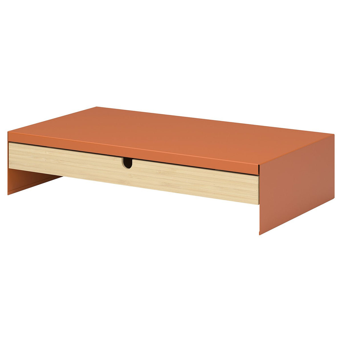 ELLOVEN monitor stand with drawer