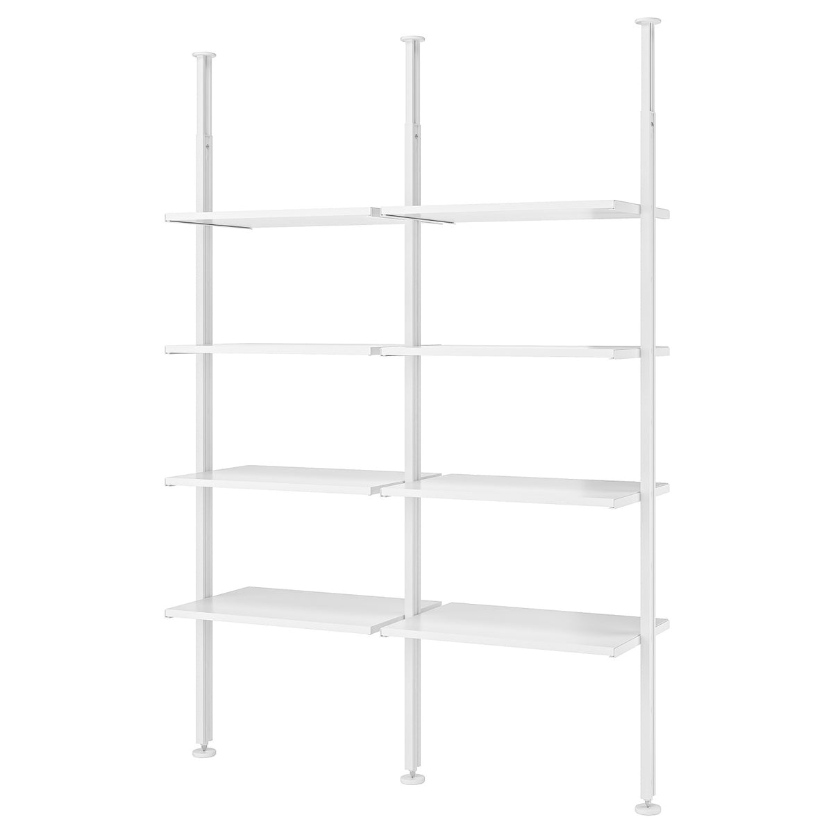 ELVARLI open storage combination, 175x51x222-350 cm
