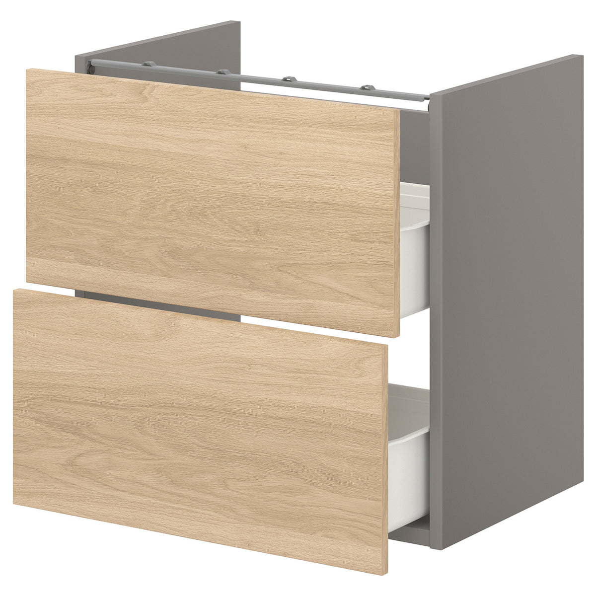 ENHET base cb f washbasin w 2 drawers, 60x42x60 cm
