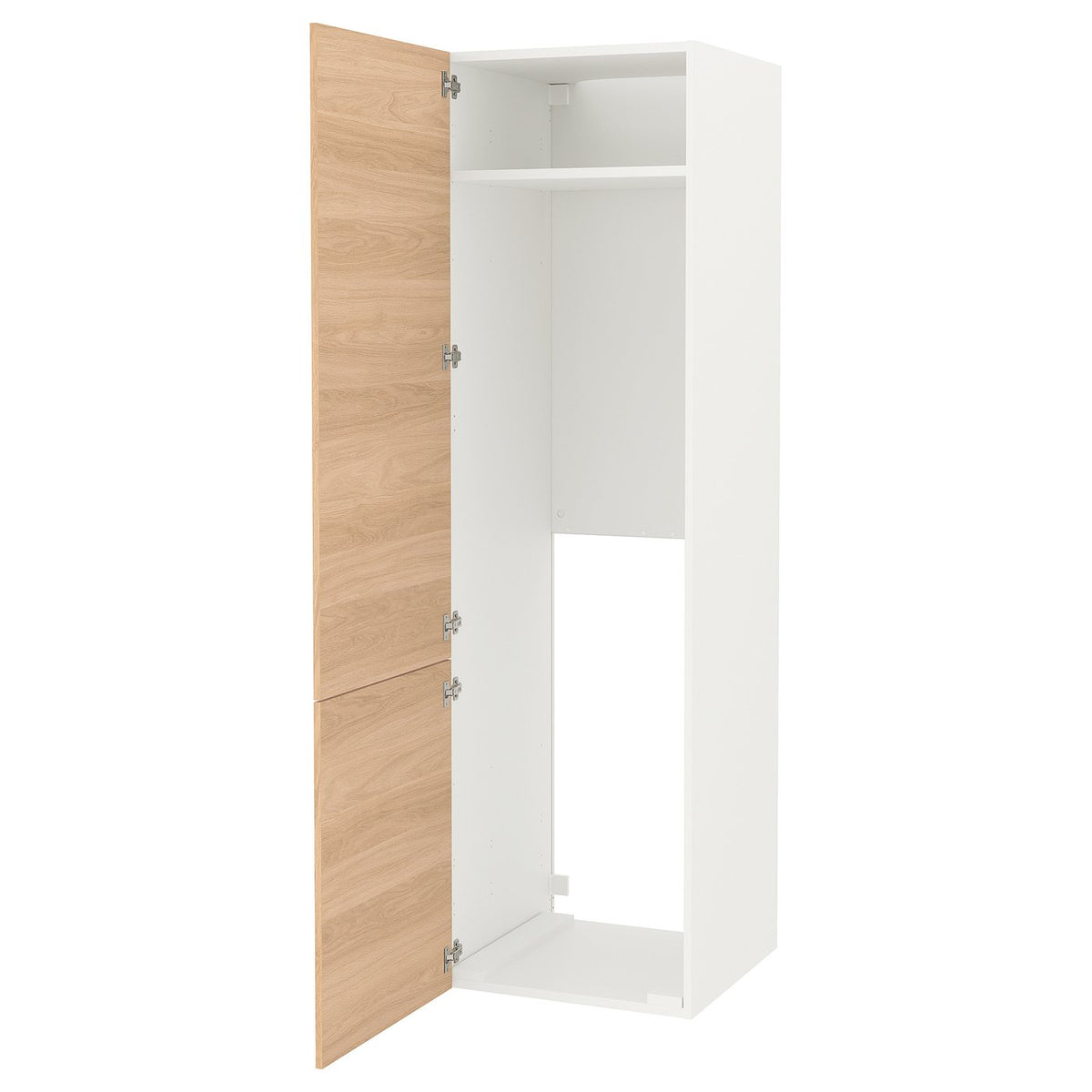 ENHET high cab for fridge/freezer w doors