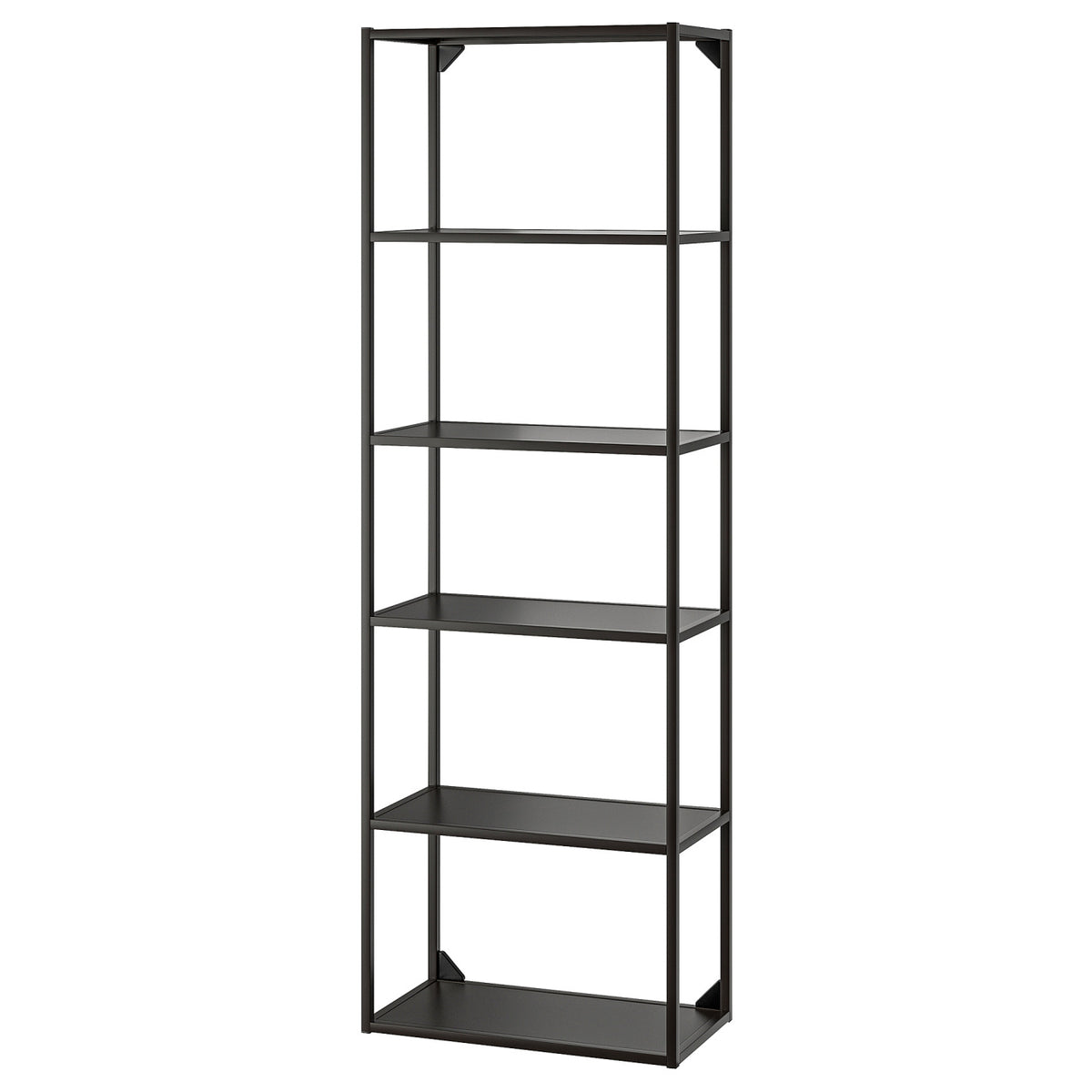 ENHET high fr w shelves, 60x30x180 cm