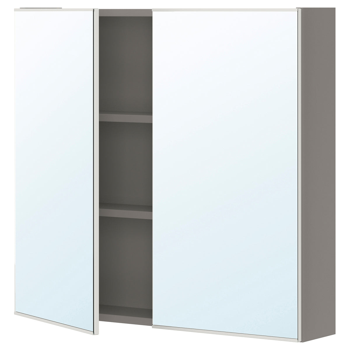 ENHET mirror cabinet with 2 doors