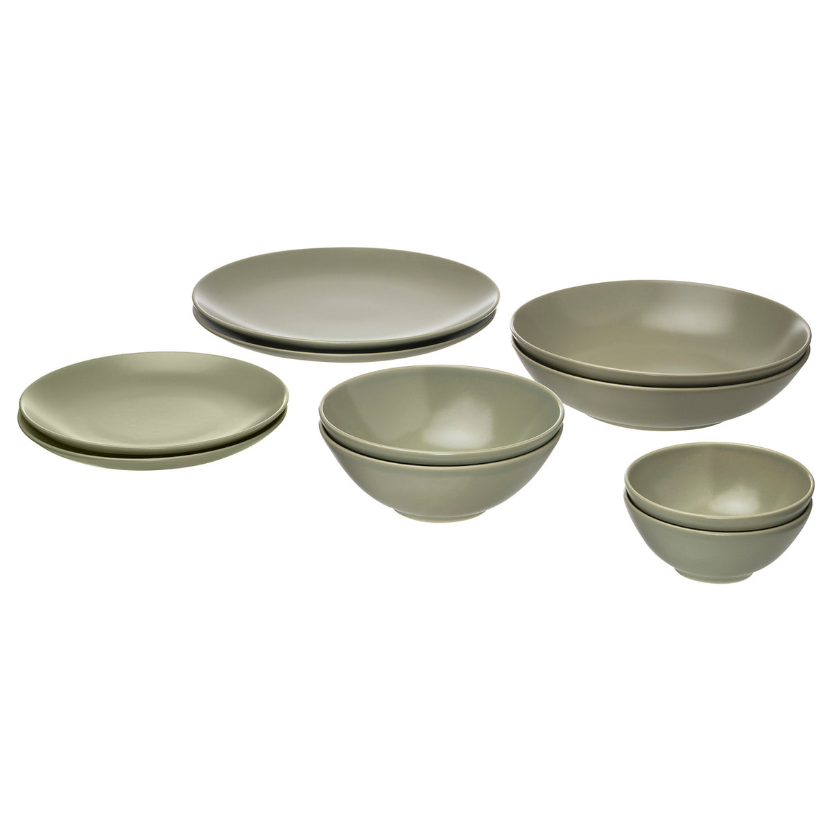 FÄRGKLAR 10-piece service