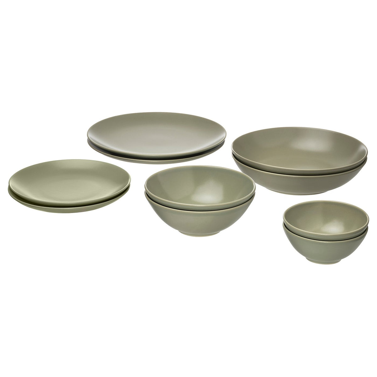 FÄRGKLAR 10-piece service