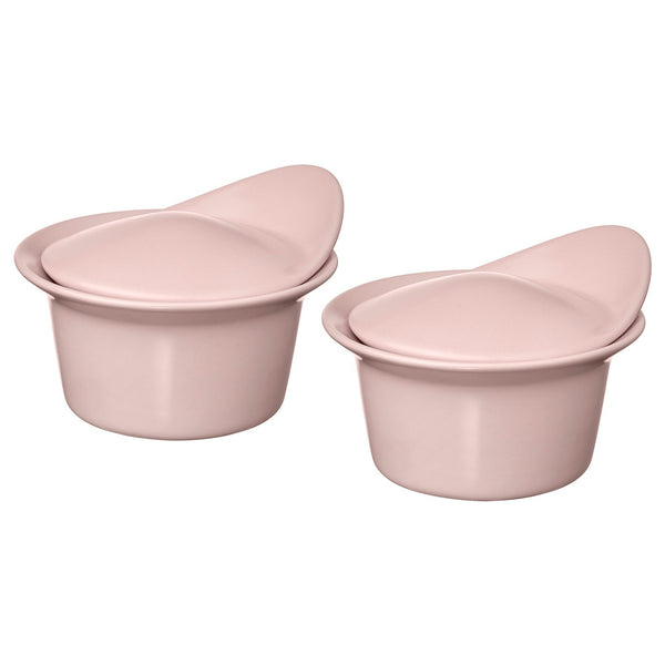 FÄRGKLAR oven/serving dish with lid
