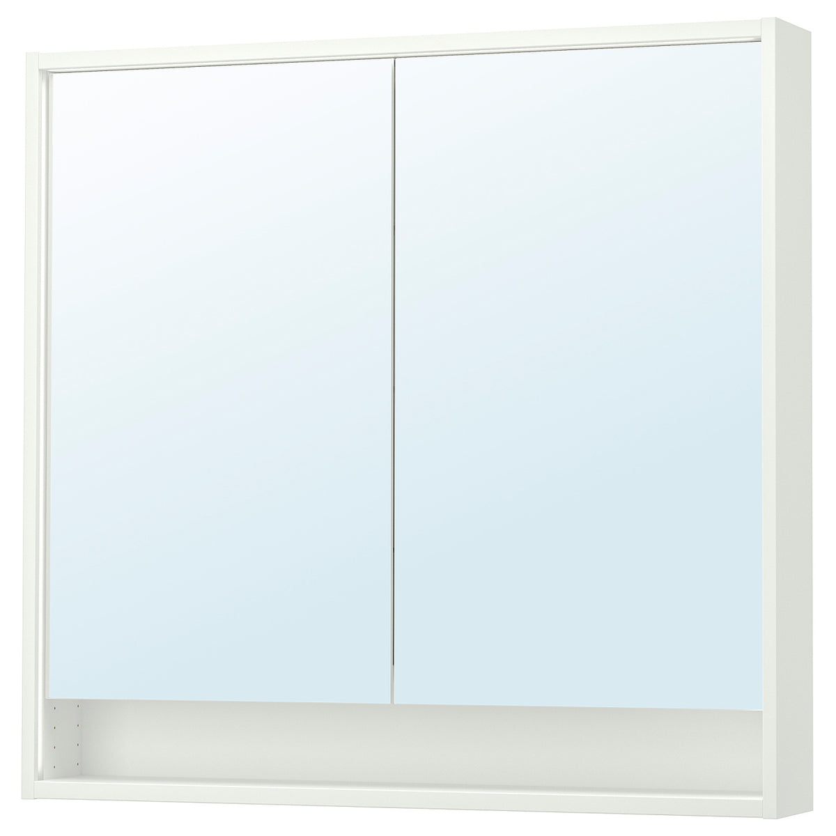 FAXÄLVEN mirror cabinet w built-in lighting
