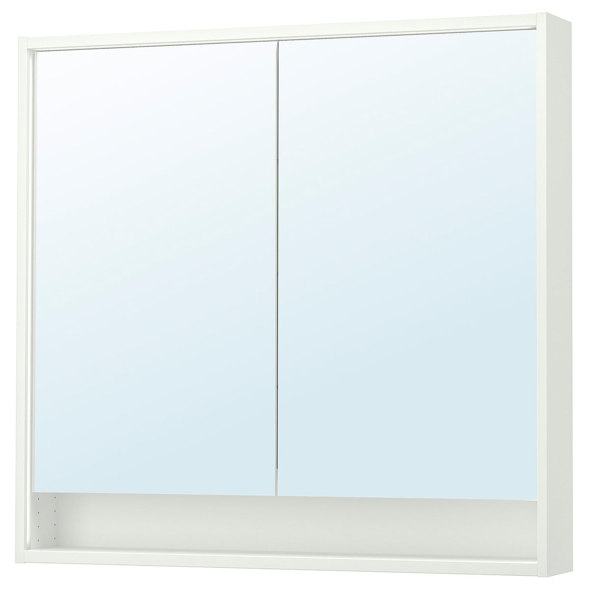 FAXÄLVEN mirror cabinet w built-in lighting