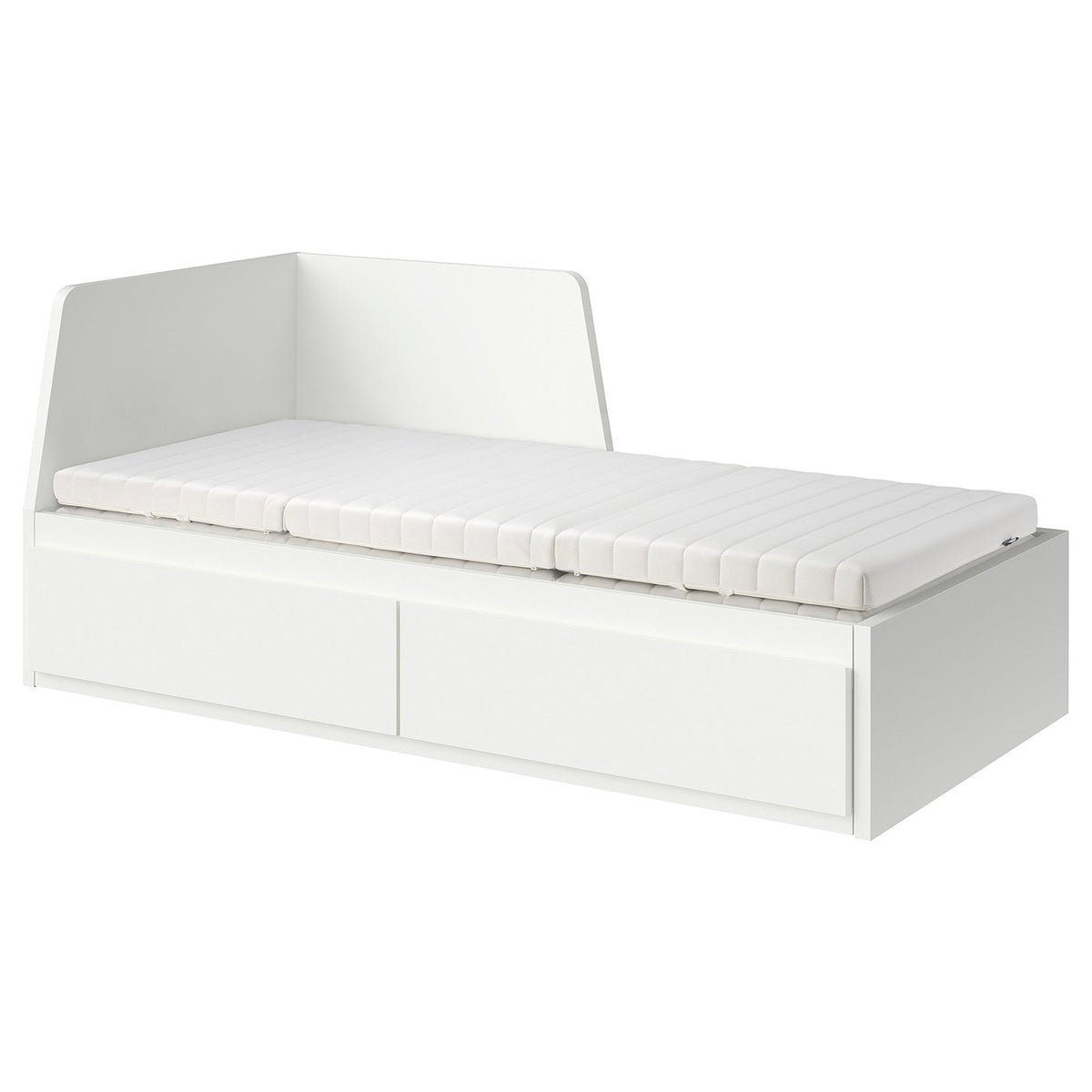 FLEKKE day-bed w 2 drawers/2 mattresses