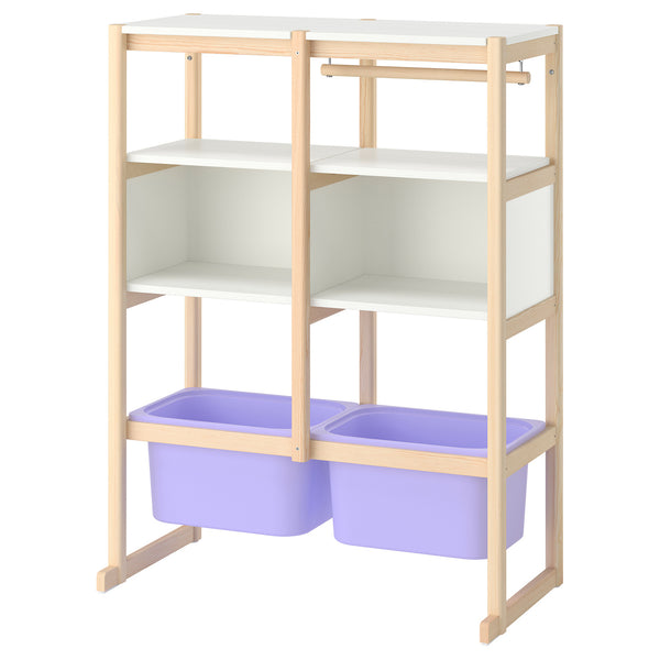 FLISAT open storage combination, 88x38x117 cm