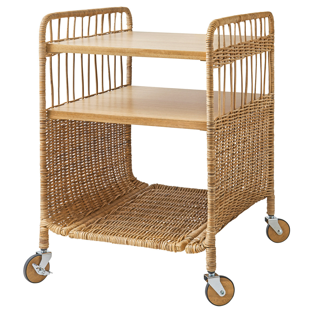 FRYKSÅS storage unit on castors, 37x53 cm