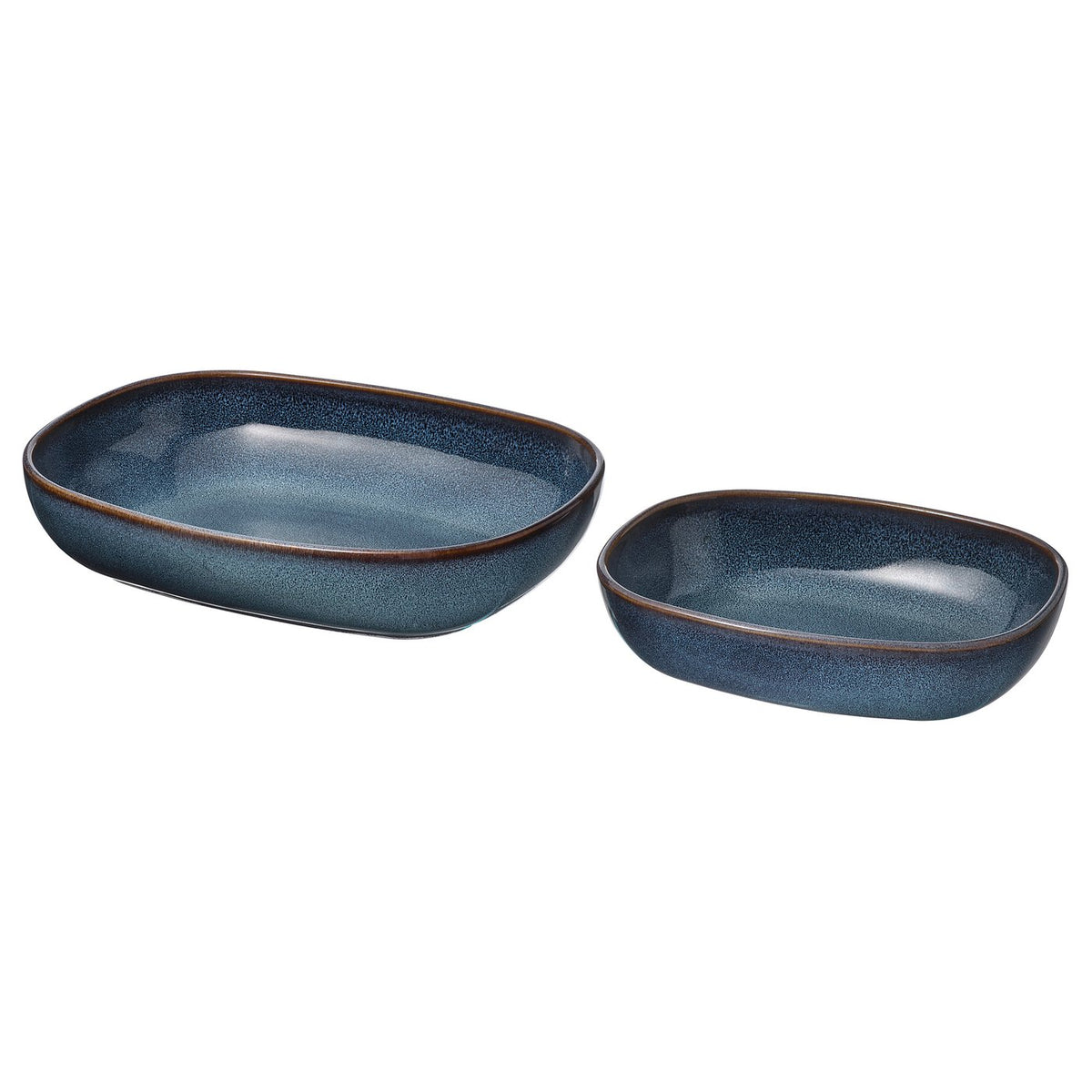 GLADELIG oven dish, set of 2