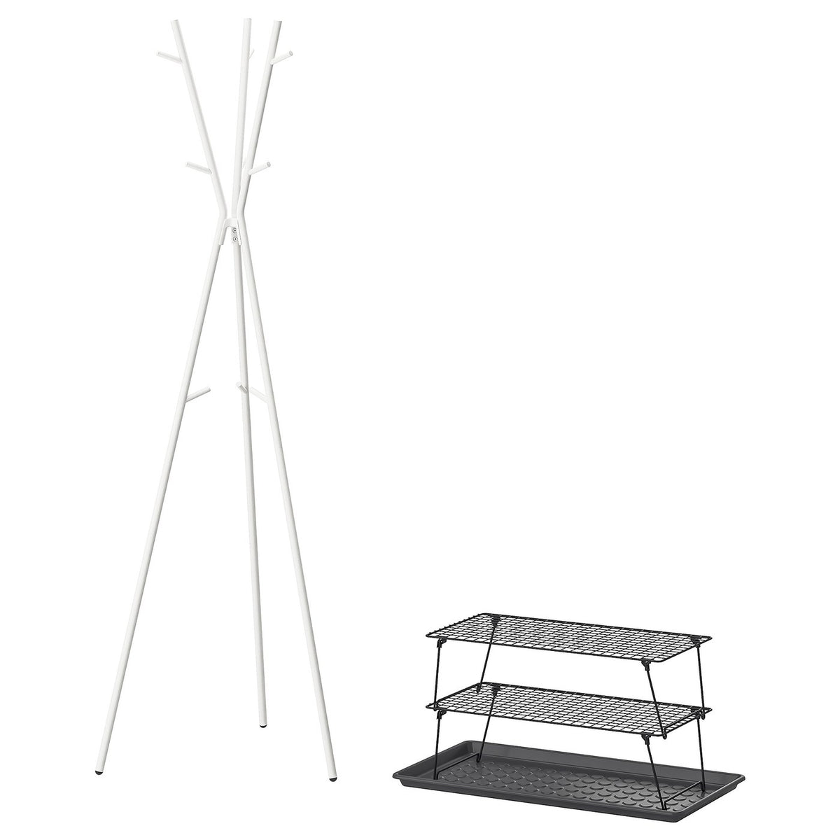 GREJIG / EKRAR hallway furniture, set of 4
