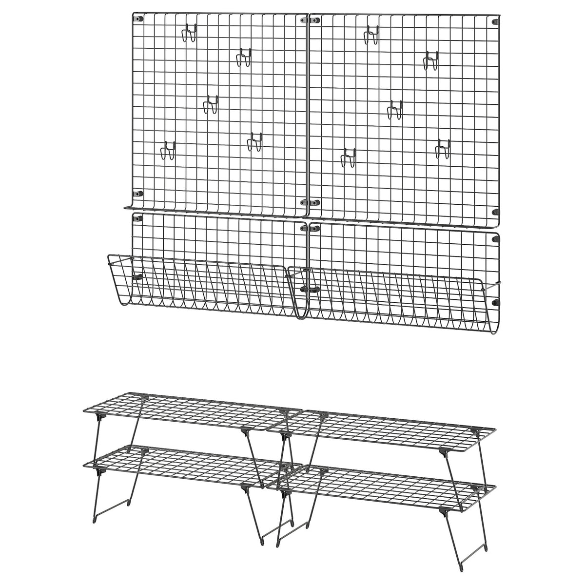 GREJIG hallway furniture, set of 8