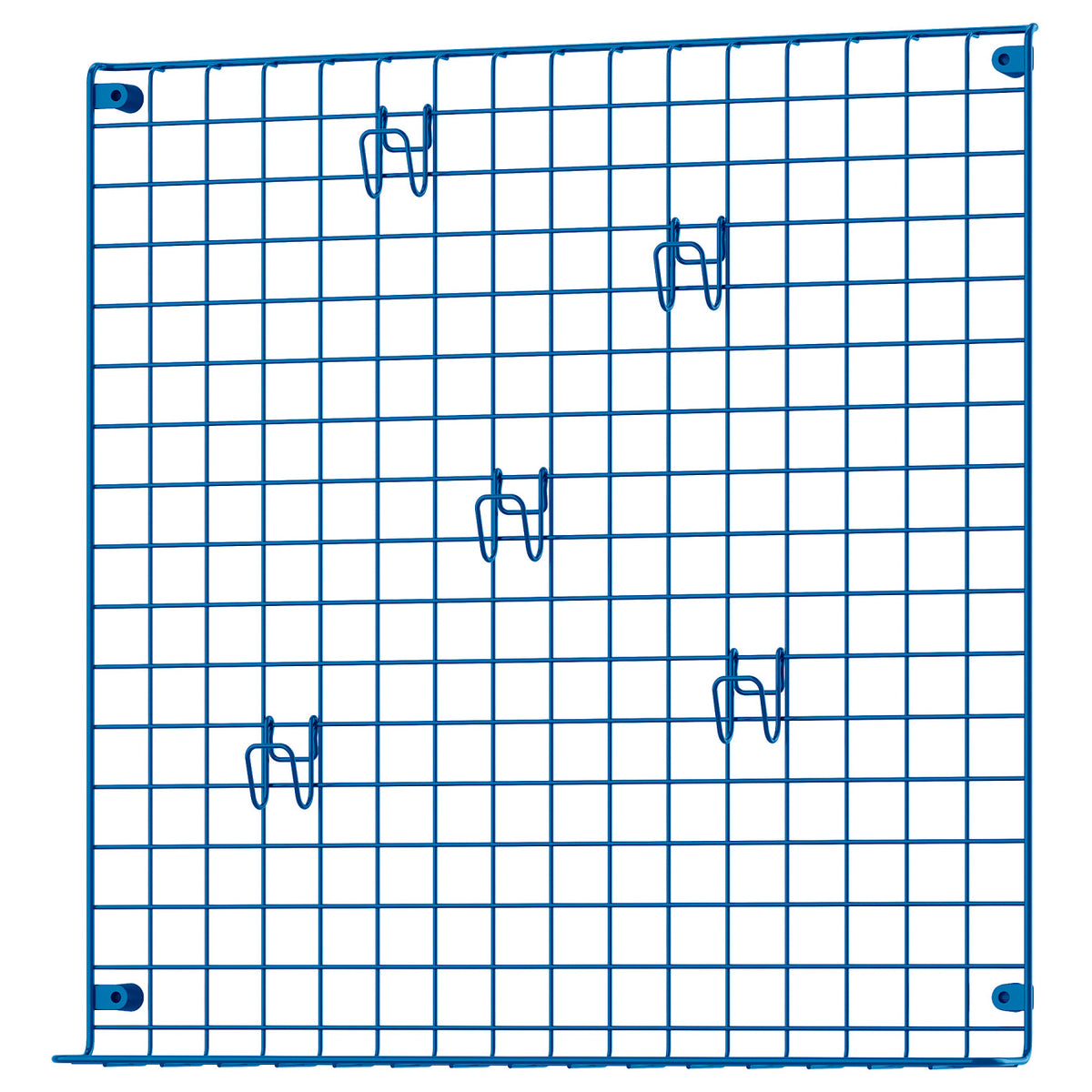 GREJIG wall grid with rail, 58x59 cm