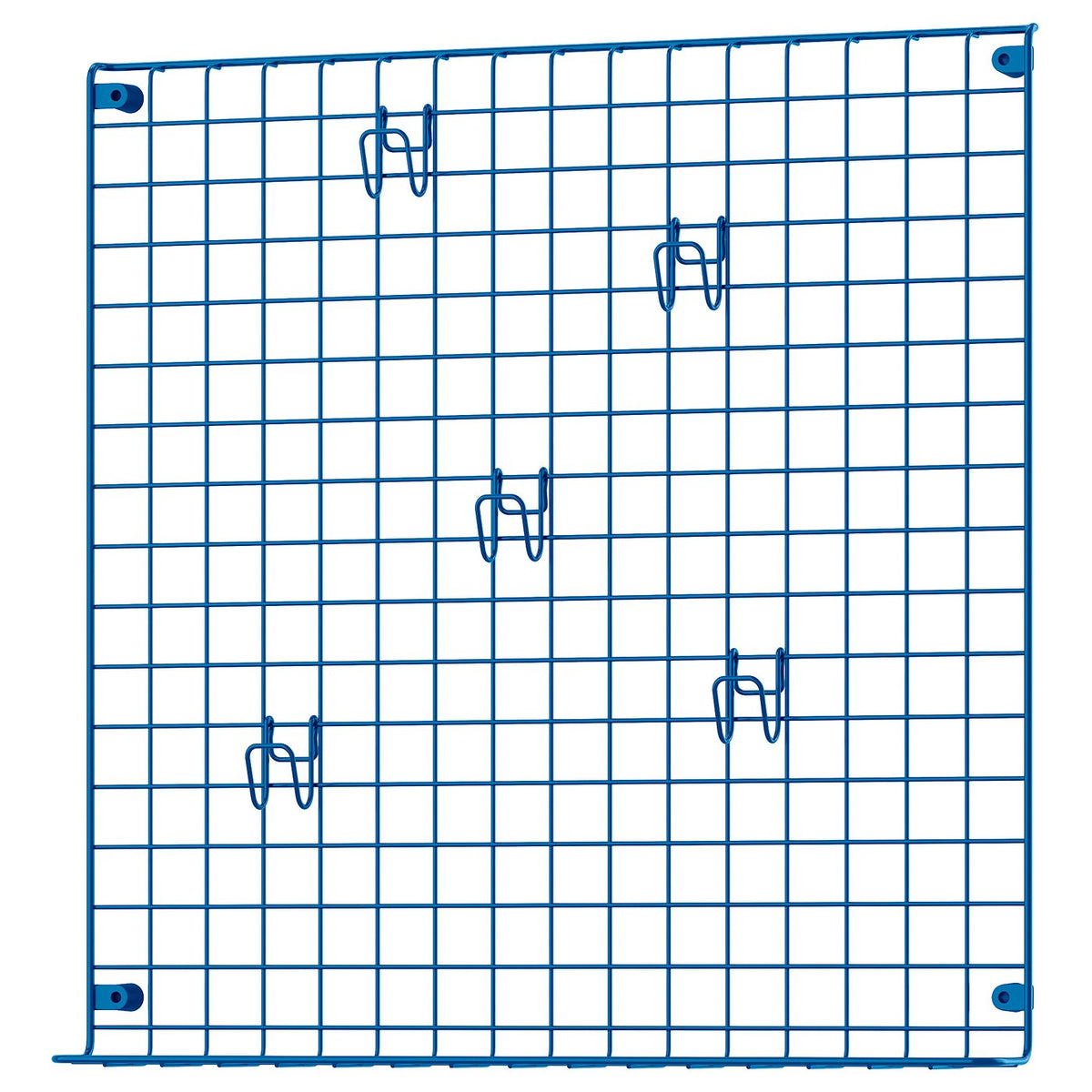 GREJIG wall grid with rail